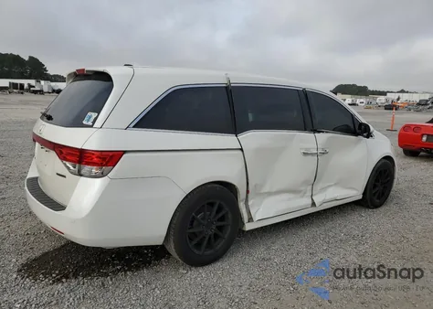 2016 Honda Odyssey Touring z USA, uszkodzony, nr VIN 5FNRL5H98GB080139